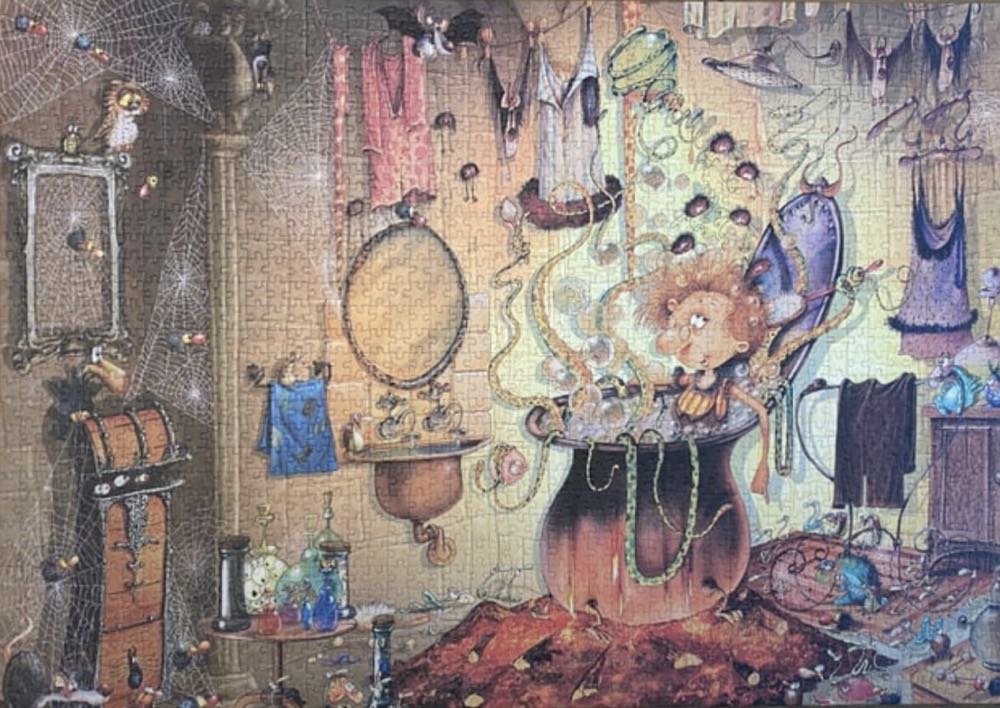 The Bath - Grafika puzzle collectible [Barcode 3663384331930] - Main Image 3