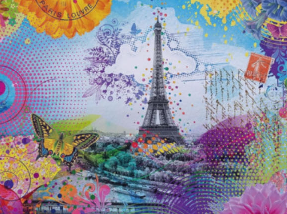 Postcard From Paris - Ravensburger puzzle collectible [Barcode 4005555007722] - Main Image 2