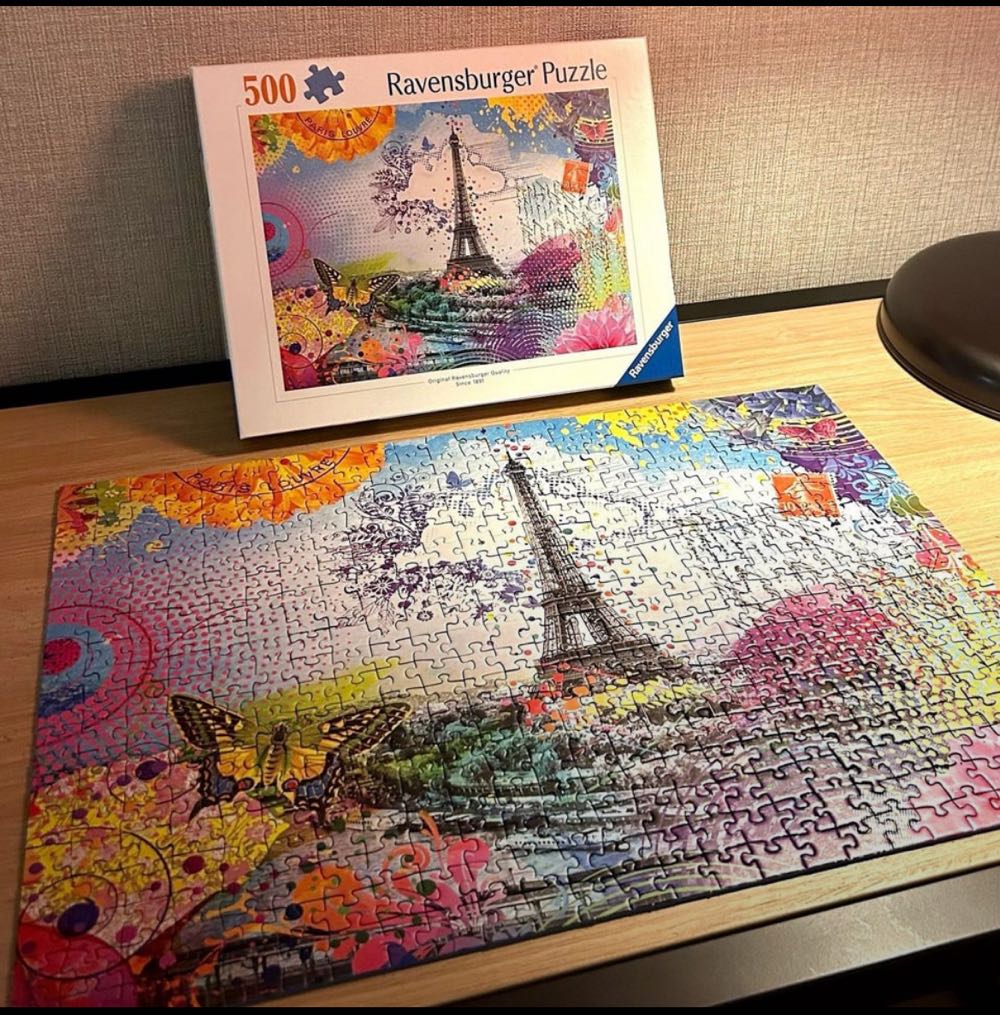 Postcard From Paris - Ravensburger puzzle collectible [Barcode 4005555007722] - Main Image 4