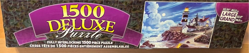 Moonlit Lighthouse - Mega puzzle collectible [Barcode 072348973575] - Main Image 2