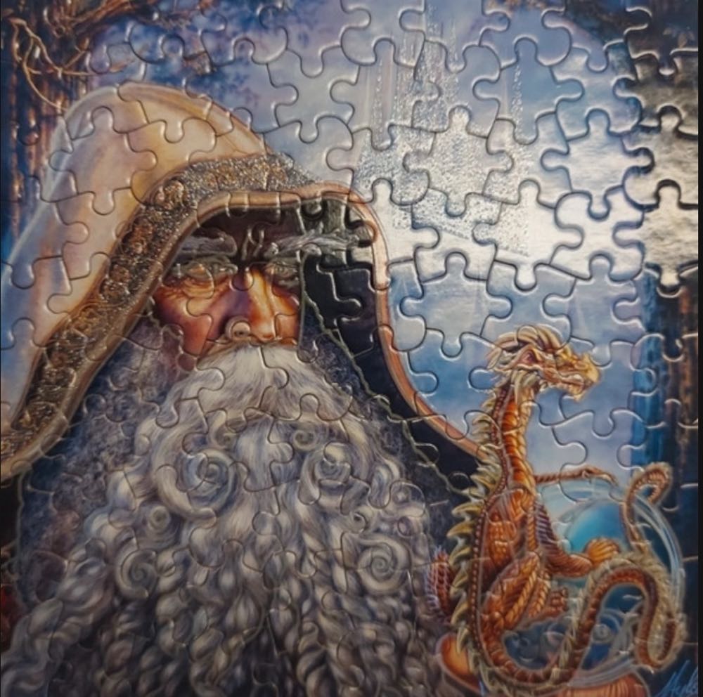 Glitter & Glow - Ceaco puzzle collectible [Barcode 021081035644] - Main Image 3