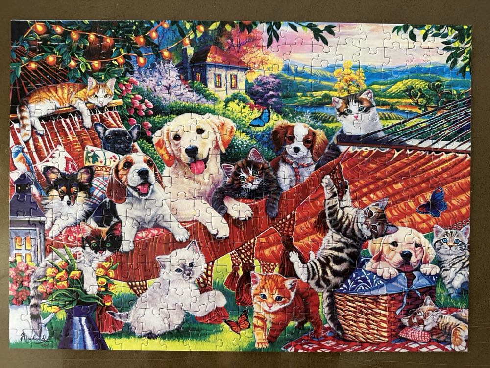 Lazy Afternoon - MasterPieces puzzle collectible [Barcode 705988502989] - Main Image 2