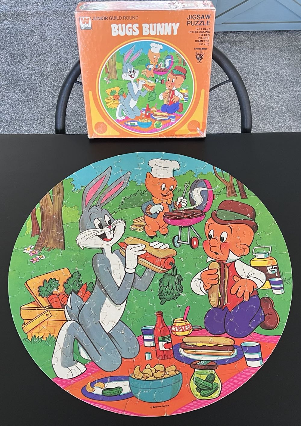Bugs Bunny-SOLD - Whitman puzzle collectible - Main Image 3