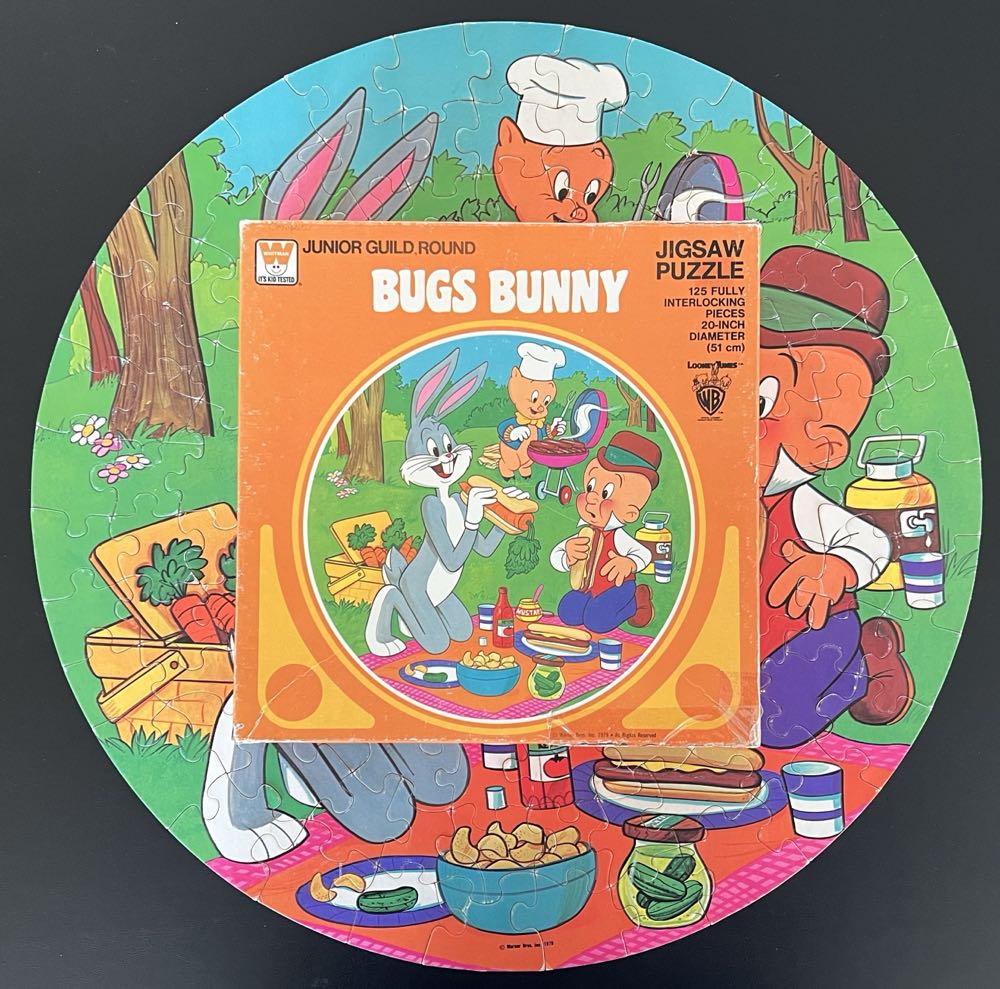 Bugs Bunny-SOLD - Whitman puzzle collectible - Main Image 4
