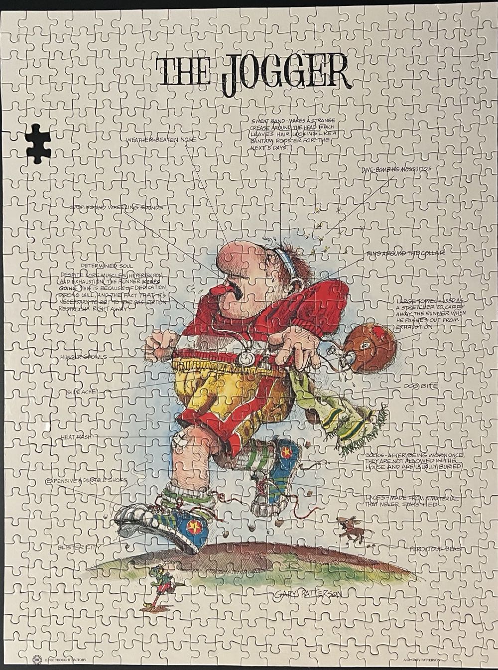 The Jogger - 752, 12/31/24 - Great American Puzzle Factory, Inc. puzzle collectible - Main Image 2
