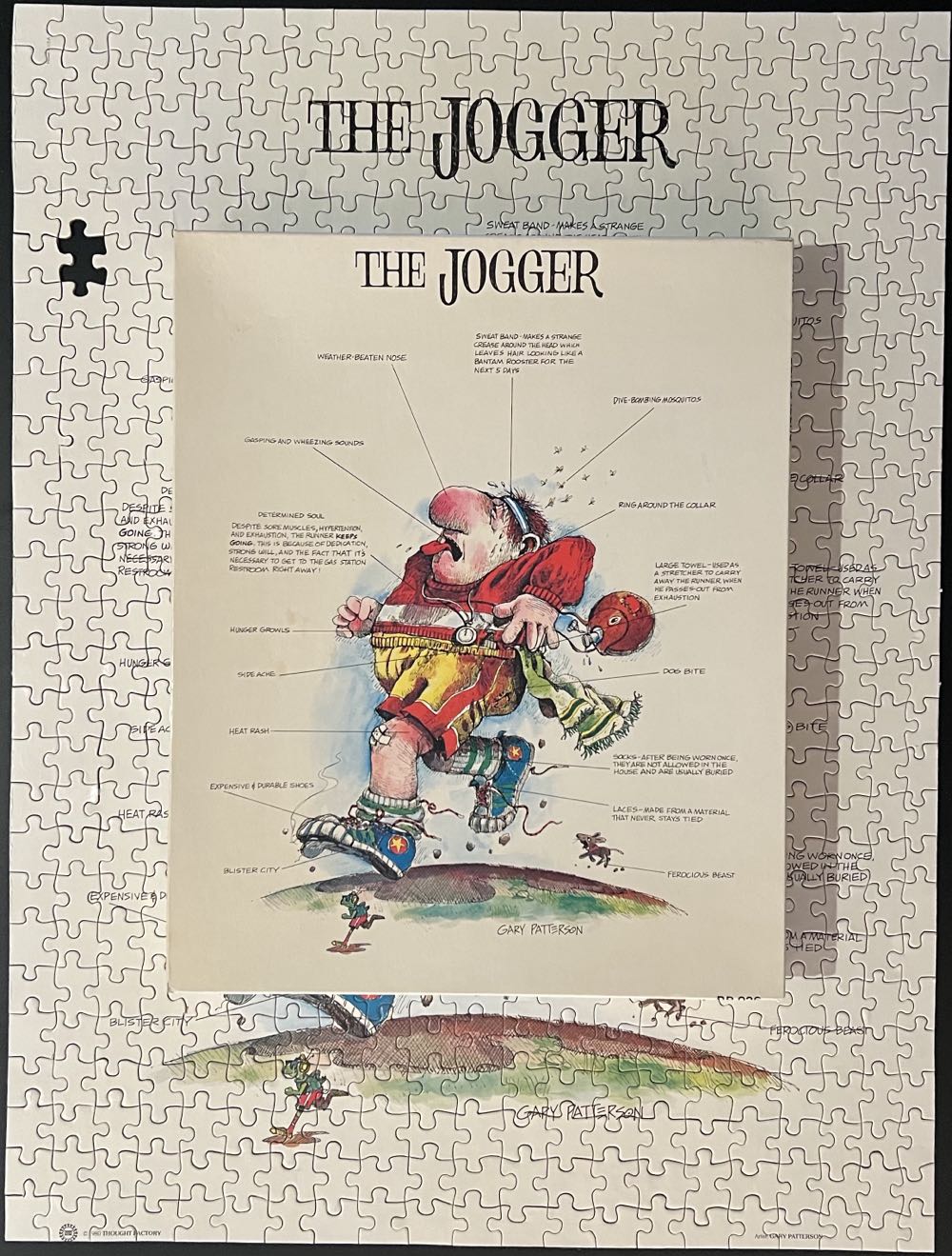 The Jogger - 752, 12/31/24 - Great American Puzzle Factory, Inc. puzzle collectible - Main Image 4