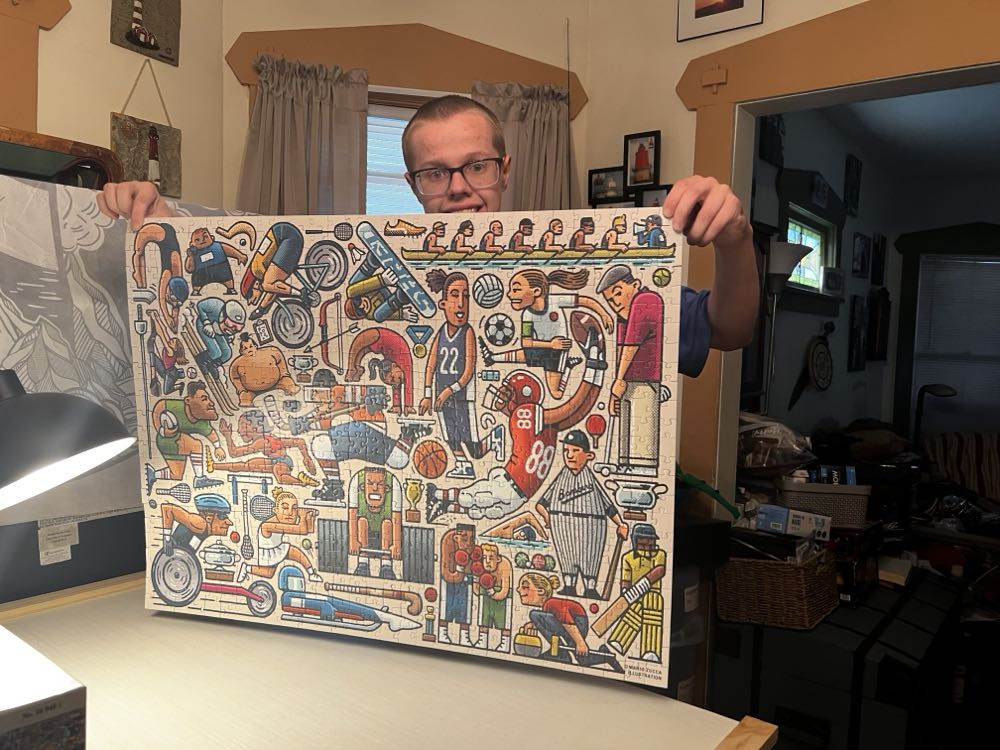 Athletic Fit - Ravensburger 🇨🇿 puzzle collectible [Barcode 4005556169405] - Main Image 2