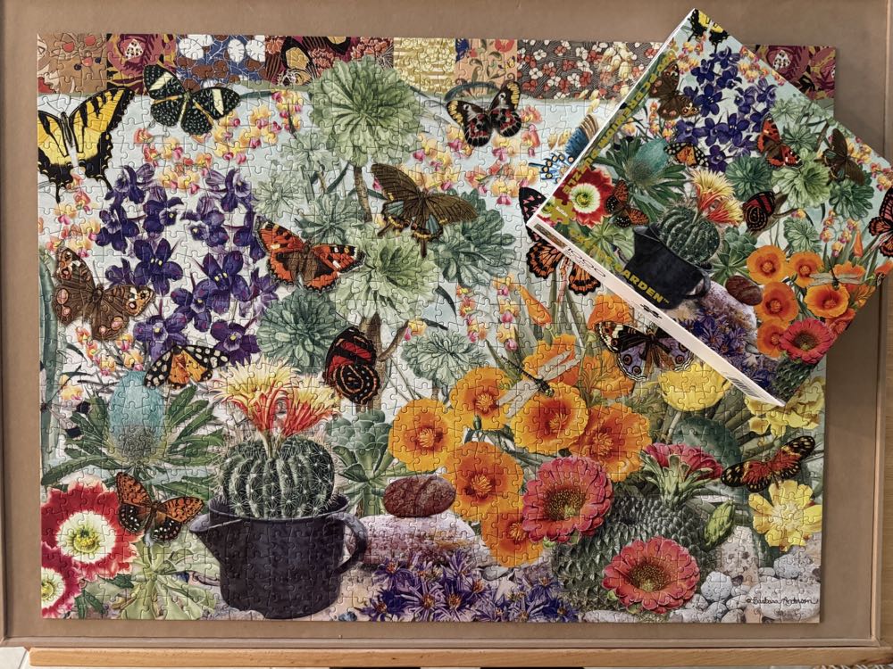 Cactus Garden✅ - Buffalo Games puzzle collectible - Main Image 2