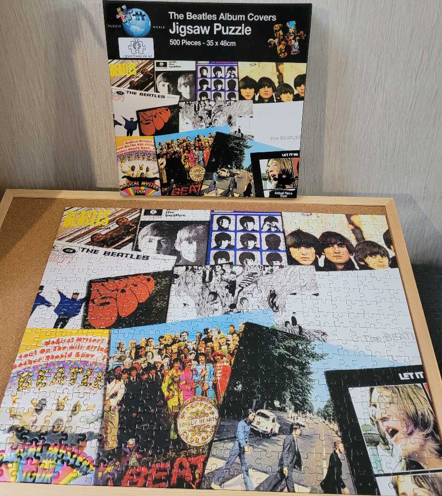 The Beatles Album Covers - Puzzle World puzzle collectible [Barcode 5015934305638] - Main Image 3