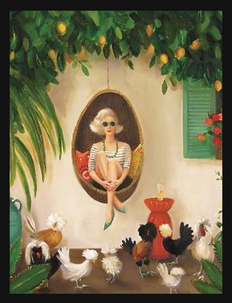 Extraordinary Chickens - New York Puzzle Company puzzle collectible [Barcode 840291701183] - Main Image 2