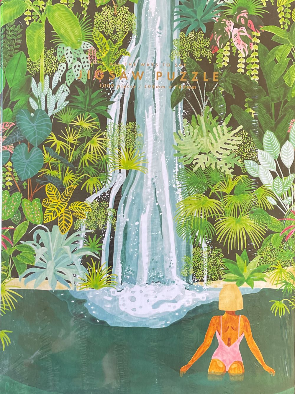 Waterfall - All the Ways to Say puzzle collectible [Barcode 3701344200800] - Main Image 2