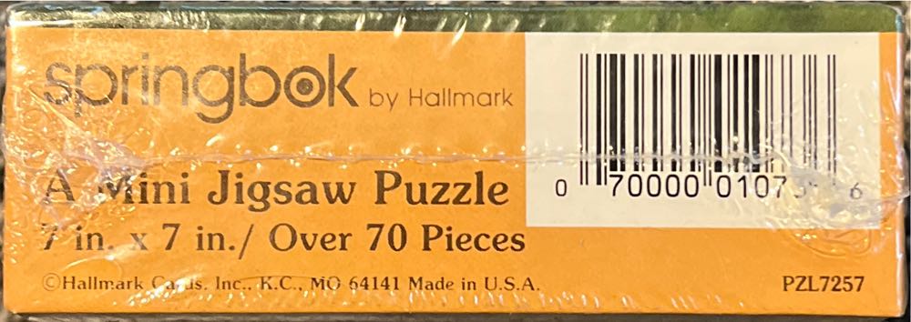 Hang In There!-NEW - Springbok puzzle collectible [Barcode 070000010736] - Main Image 3