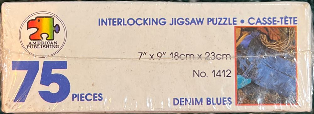Denim Blues - NEW - American Publishing puzzle collectible [Barcode 078581014129] - Main Image 2