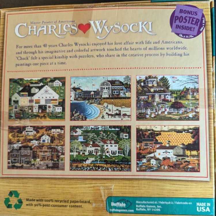 Victorian Christmas (25BC-0081) - Buffalo Games puzzle collectible [Barcode 079346114115] - Main Image 2