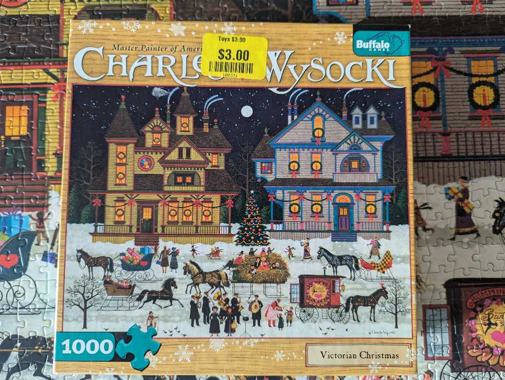 Victorian Christmas (25BC-0081) - Buffalo Games puzzle collectible [Barcode 079346114115] - Main Image 3