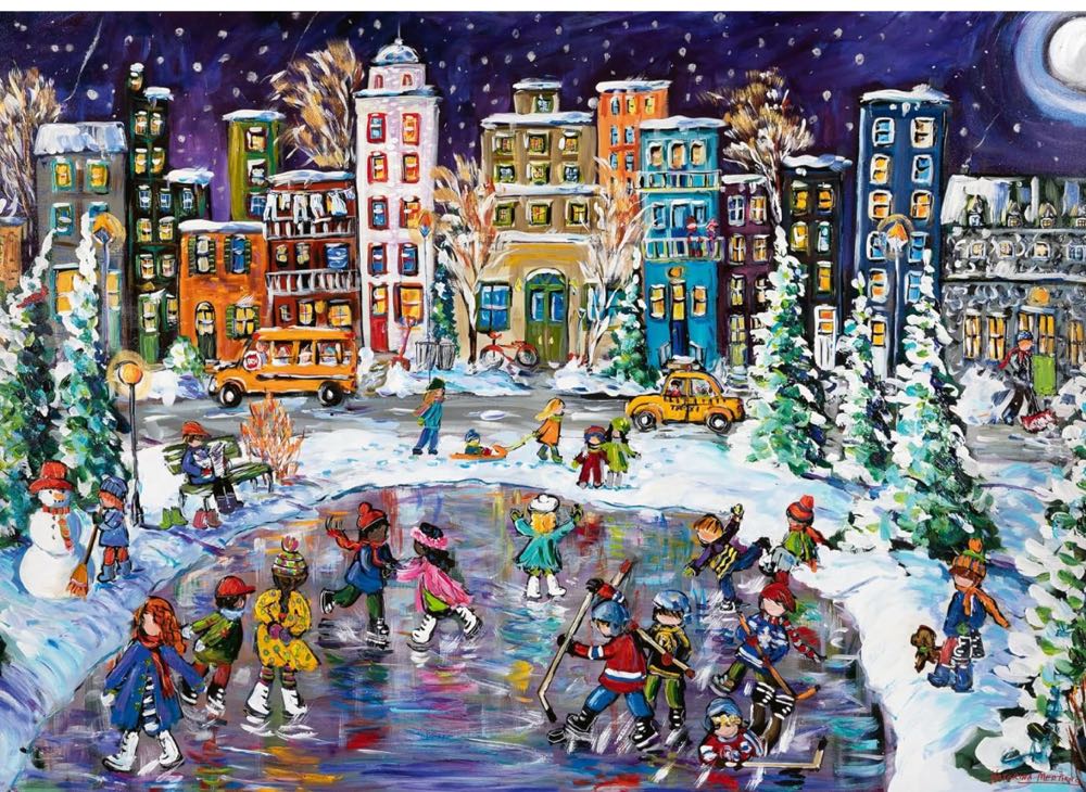 Canadian City Lights - Ravensburger puzzle collectible [Barcode 4005555008286] - Main Image 2