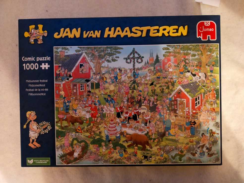 Jan Van Haasteren. Midzomerfeest - Jumbo puzzle collectible - Main Image 2