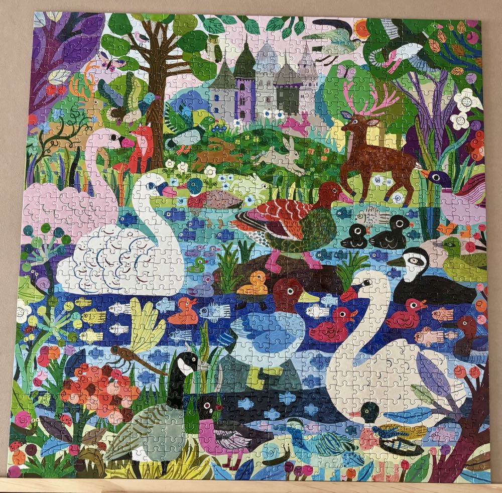 Eeboo Piece & Love: Ducks In The Clearing - eeBoo 🇺🇸 puzzle collectible [Barcode 689196515897] - Main Image 2