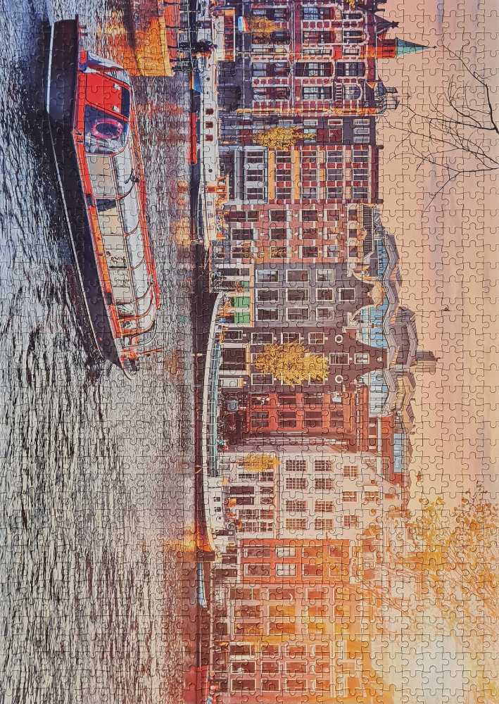 Amsterdam By Grafix - Grafix puzzle collectible [Barcode 8715427088631] - Main Image 2
