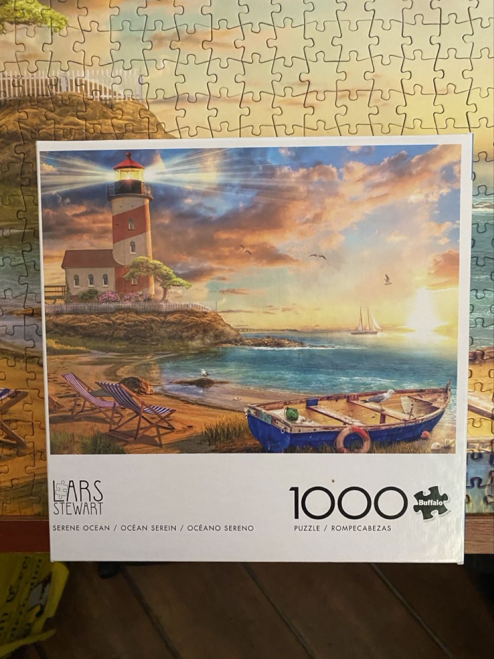 Serene Ocean - Buffalo puzzle collectible [Barcode 079346127498] - Main Image 2