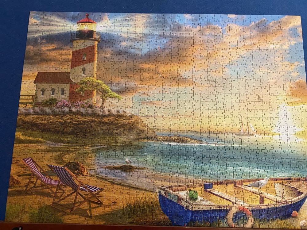 Serene Ocean - Buffalo puzzle collectible [Barcode 079346127498] - Main Image 3