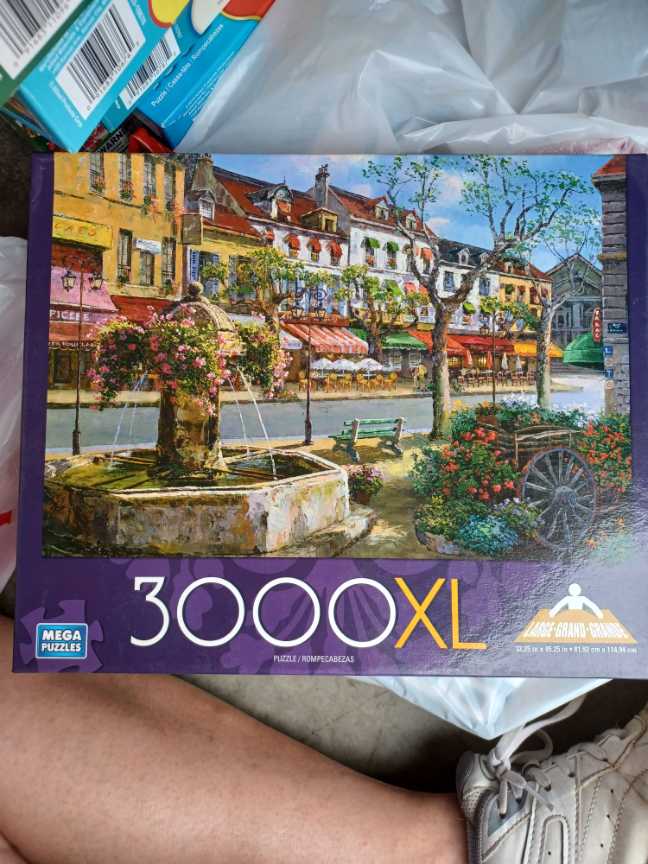 Rue De Deux Masots - Mega Puzzles puzzle collectible [Barcode 072348511500] - Main Image 2