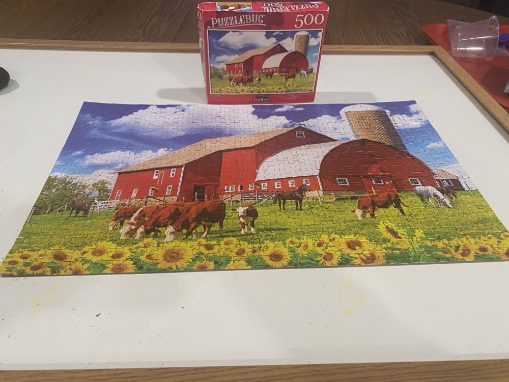 On The Farm - CraZArt puzzle collectible [Barcode 639277526908] - Main Image 2