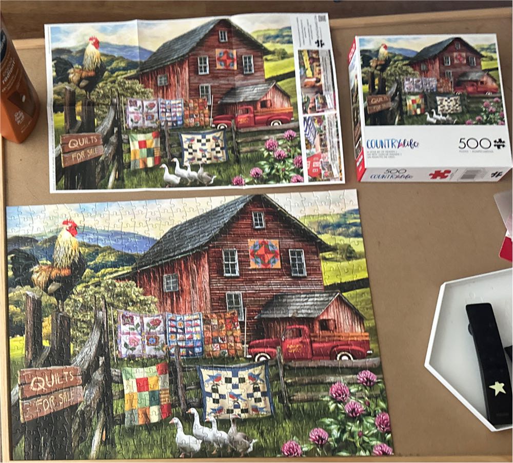 Country Life - Little Bit of Heaven - Buffalo Games puzzle collectible [Barcode 079346332656] - Main Image 3