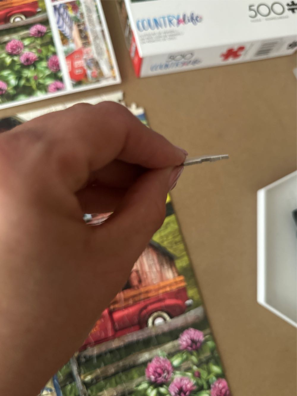 Country Life - Little Bit of Heaven - Buffalo Games puzzle collectible [Barcode 079346332656] - Main Image 4