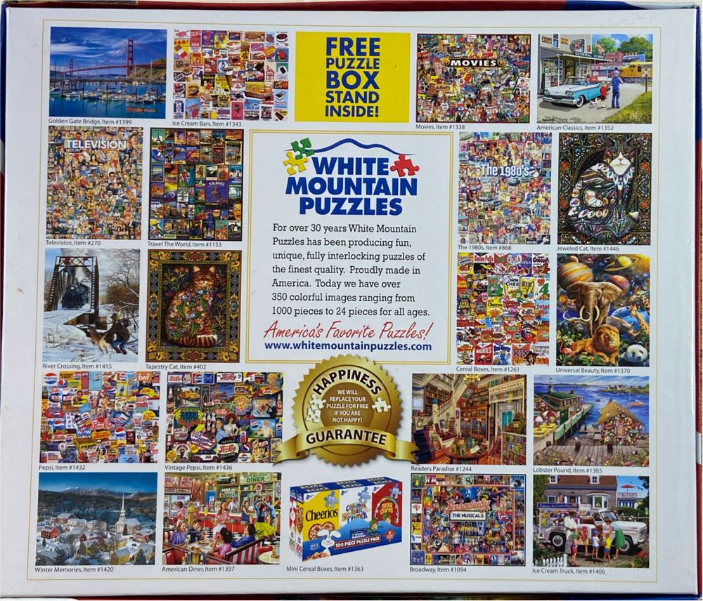 Christmas Traditions-Limited Edition - White Mountain puzzle collectible [Barcode 724819259823] - Main Image 4