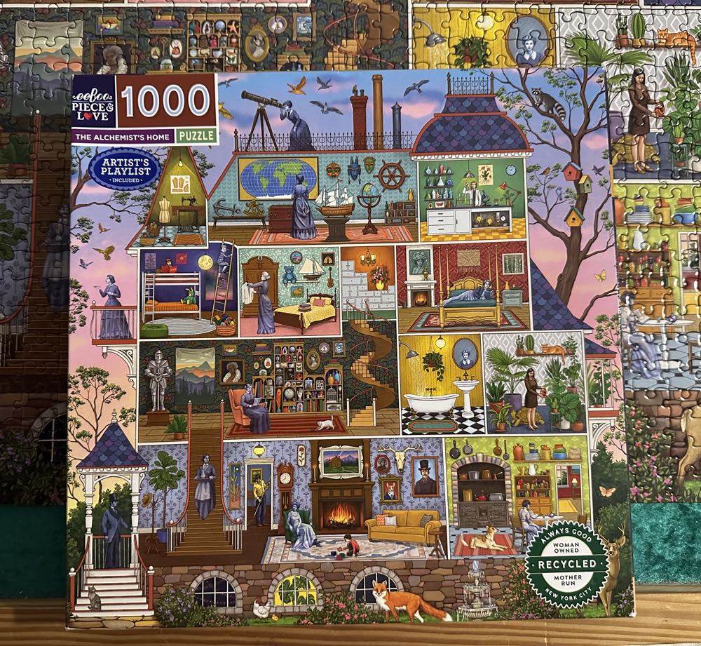 The Alchemist’s Home - Eeboo puzzle collectible - Main Image 2