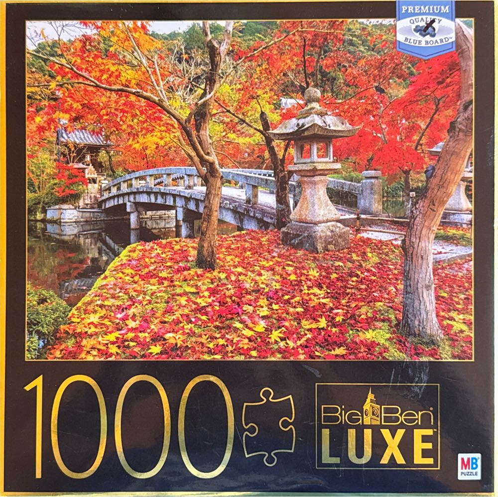 Big Ben Luxe Jigsaw Pieces New In Package Eikando Shrine 27” X 20”  puzzle collectible [Barcode 778988573914] - Main Image 3