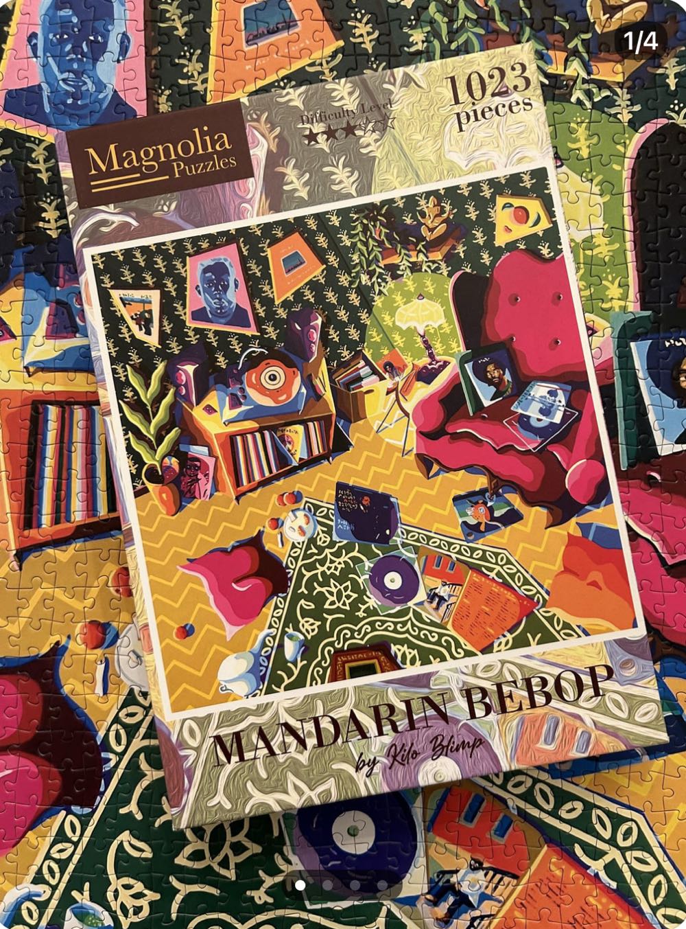 Mandarin Bebop - Magnolia puzzle collectible [Barcode 8699375068467] - Main Image 4