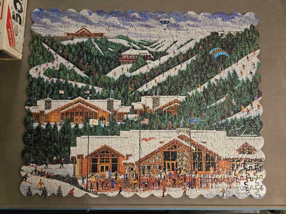 Mountain Majesty - Ceaco puzzle collectible [Barcode 021081010054] - Main Image 2