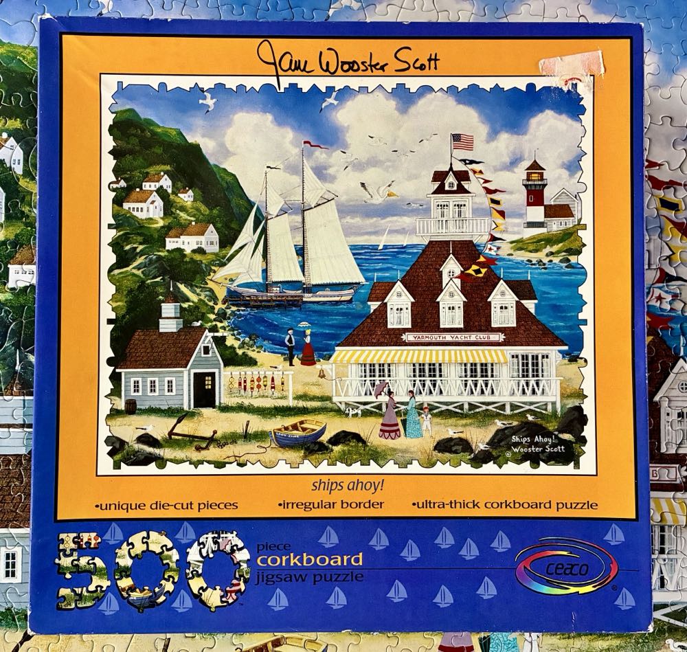 Ships Ahoy - Ceaco puzzle collectible [Barcode 021081010054] - Main Image 2
