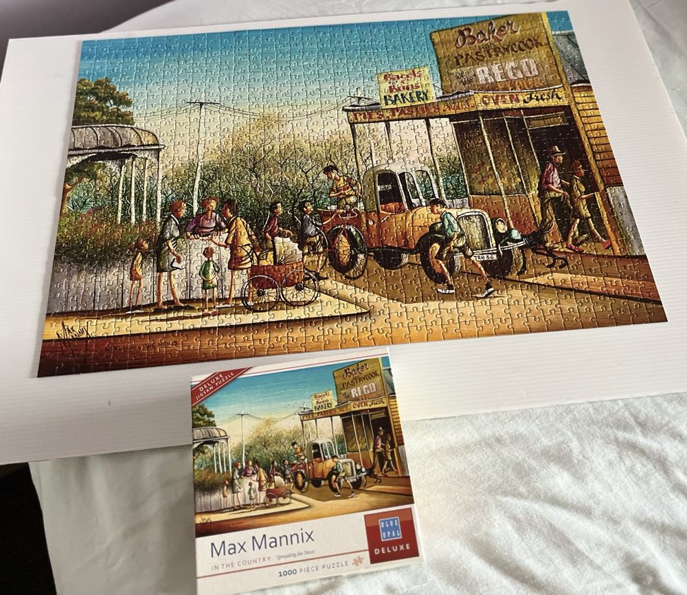 Max Mannix In the  country - Blue Opal puzzle collectible [Barcode 633793017100] - Main Image 3