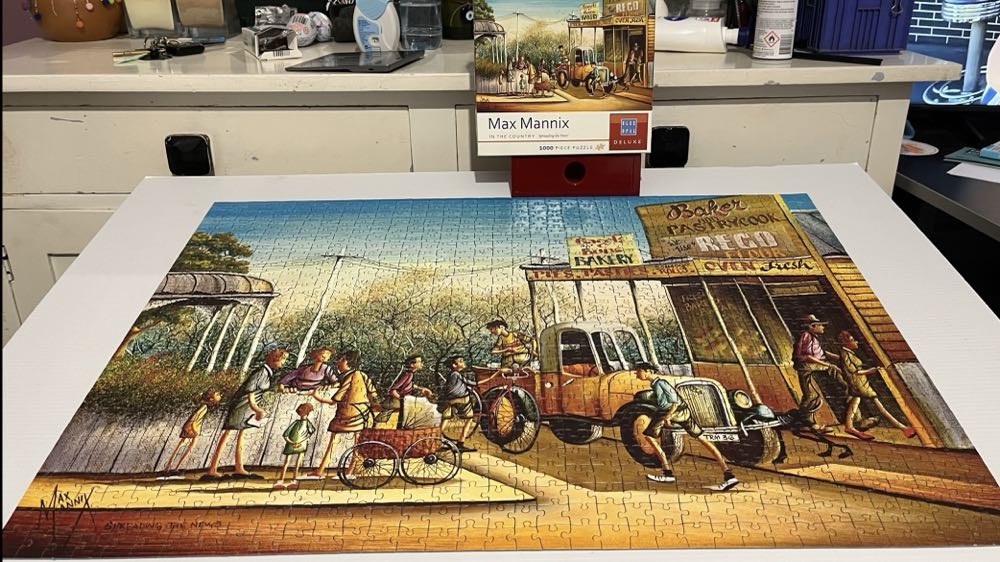 Max Mannix In the  country - Blue Opal puzzle collectible [Barcode 633793017100] - Main Image 4