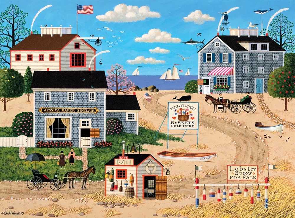 Nantucket Breeze  - Buffalo puzzle collectible [Barcode 079346133215] - Main Image 2