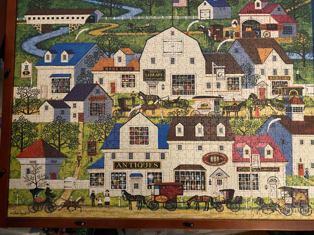 CW-Shops and Buggies  - Buffalo puzzle collectible [Barcode 079346133222] - Main Image 3