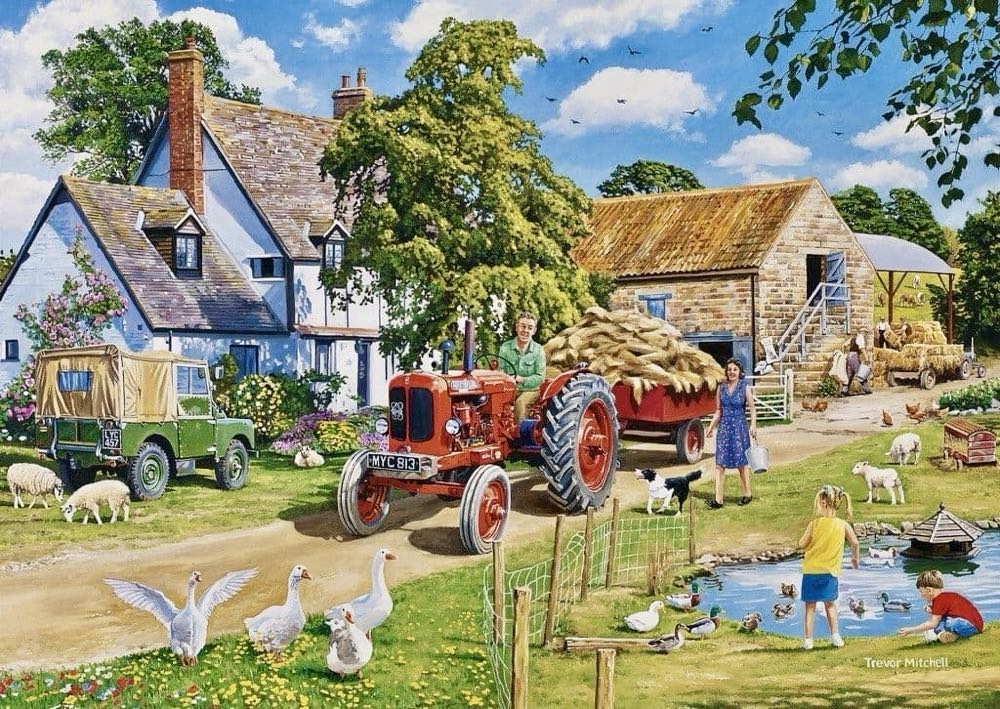 The Farmer’s Round 4-Pack - Gibsons puzzle collectible - Main Image 2