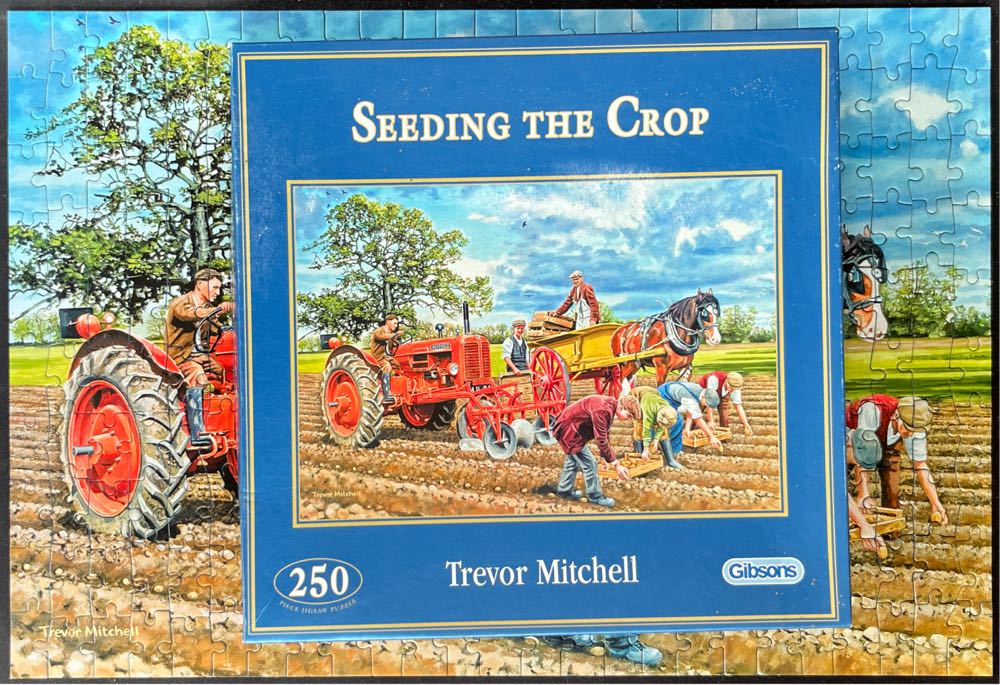Seeding The Crop 🟦 - Gibsons puzzle collectible [Barcode 5012269021158] - Main Image 4
