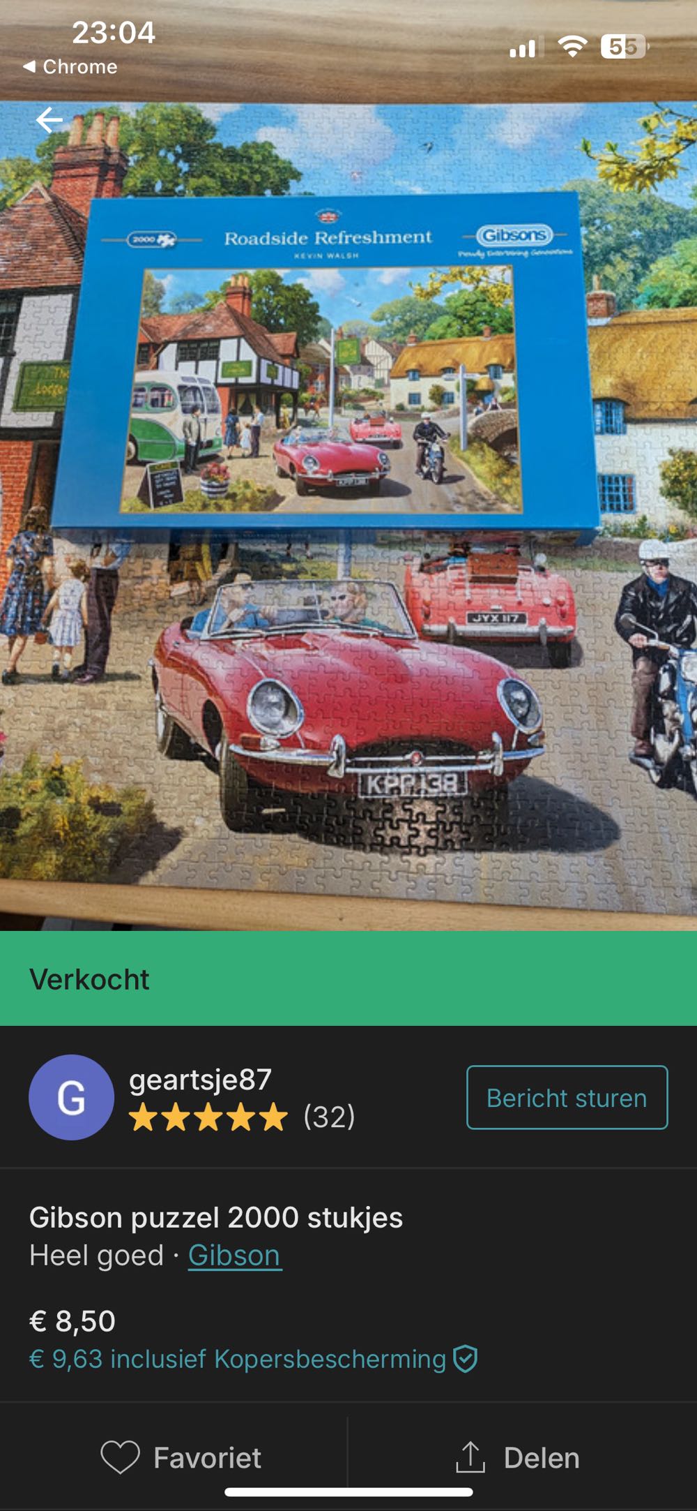 Roadside Refreshment - Gibsons 🇬🇧 puzzle collectible [Barcode 5012269080131] - Main Image 4