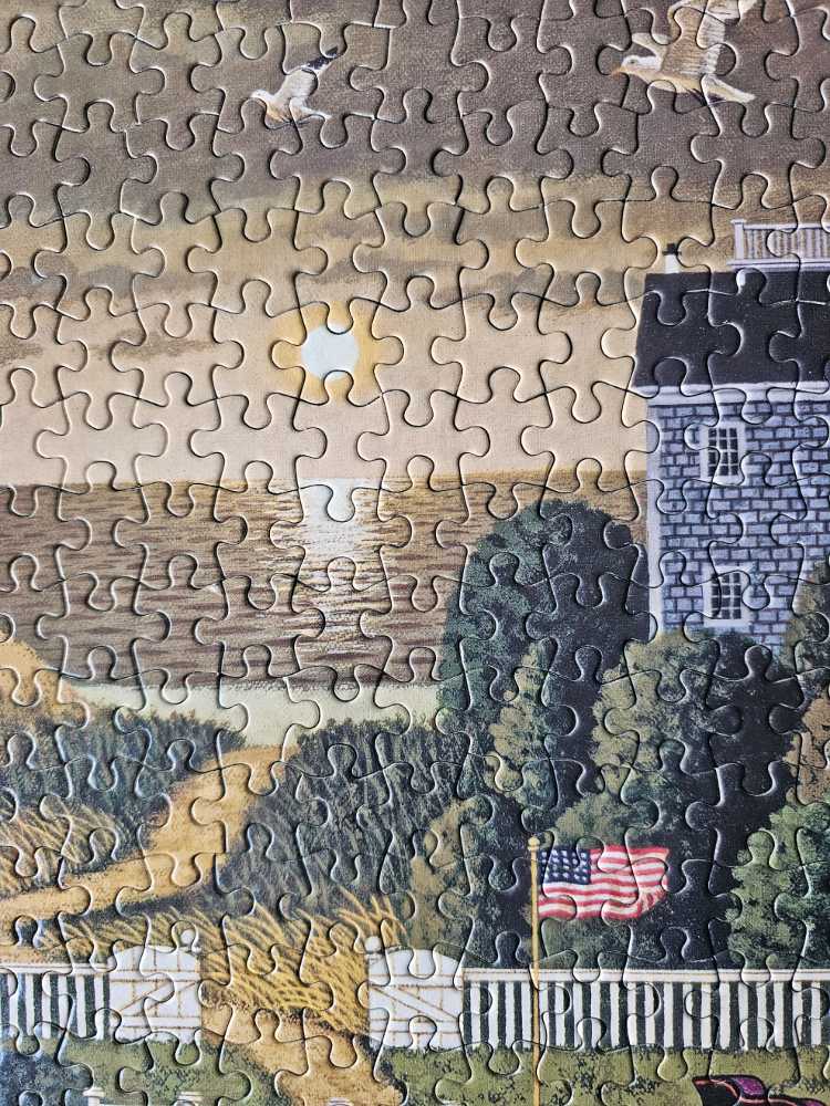 CW - Sunset Bay - Milton Bradley puzzle collectible [Barcode 032244046797] - Main Image 3