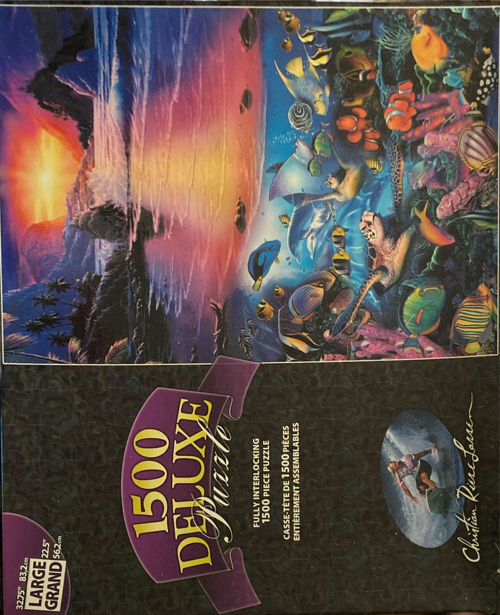 Santa ”bearing Gifts” Springbok Piece