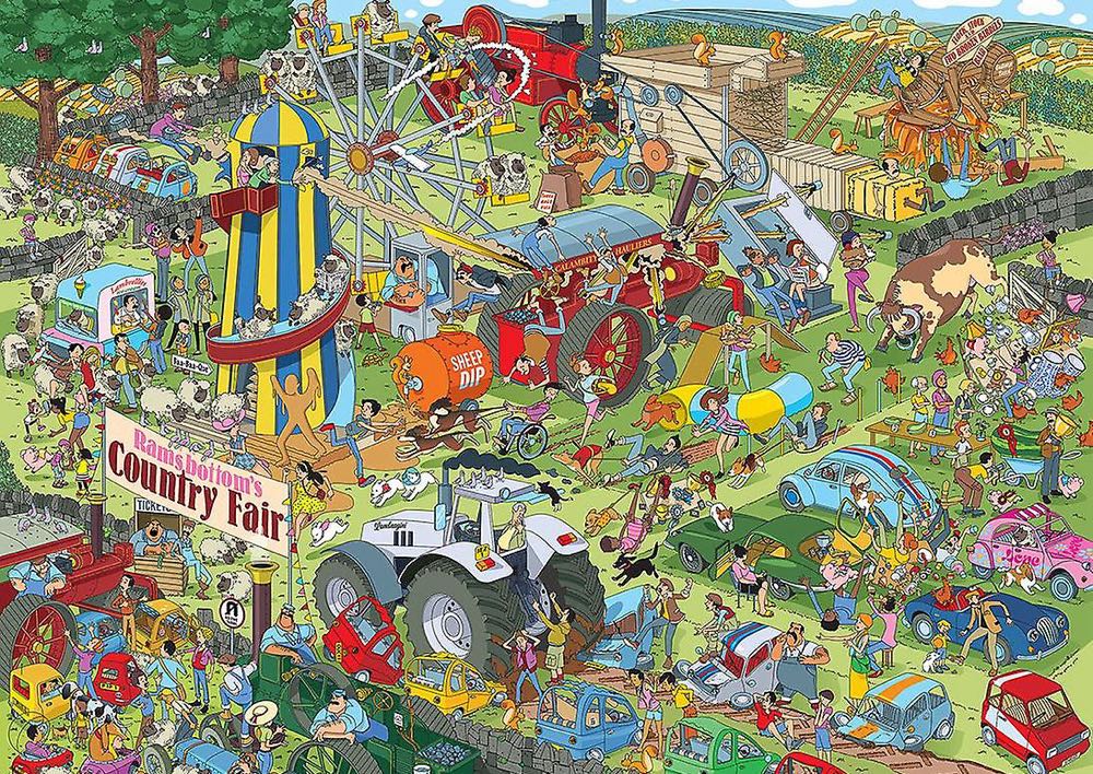 Jokesaws: Trouble In Paradise - Gibsons puzzle collectible [Barcode 5012269071436] - Main Image 2