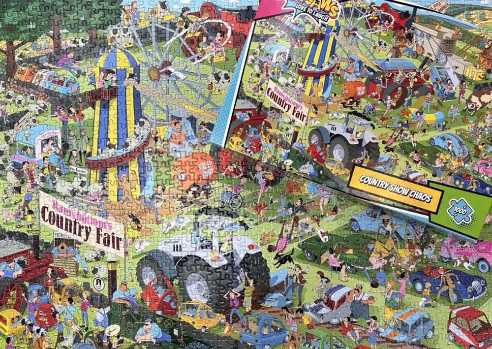 Jokesaws: Trouble In Paradise - Gibsons puzzle collectible [Barcode 5012269071436] - Main Image 4