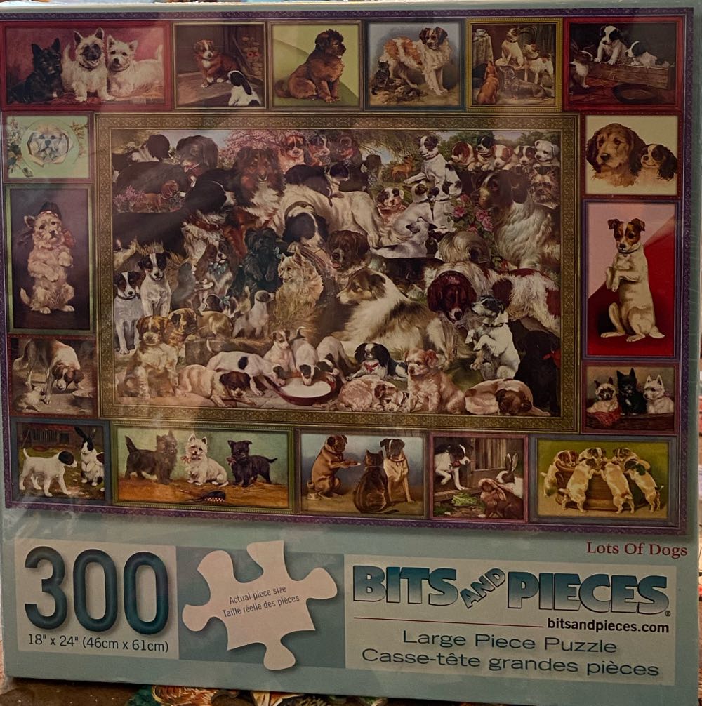 Lots Of Dogs - Bits & Pieces puzzle collectible [Barcode 192949043504] - Main Image 2
