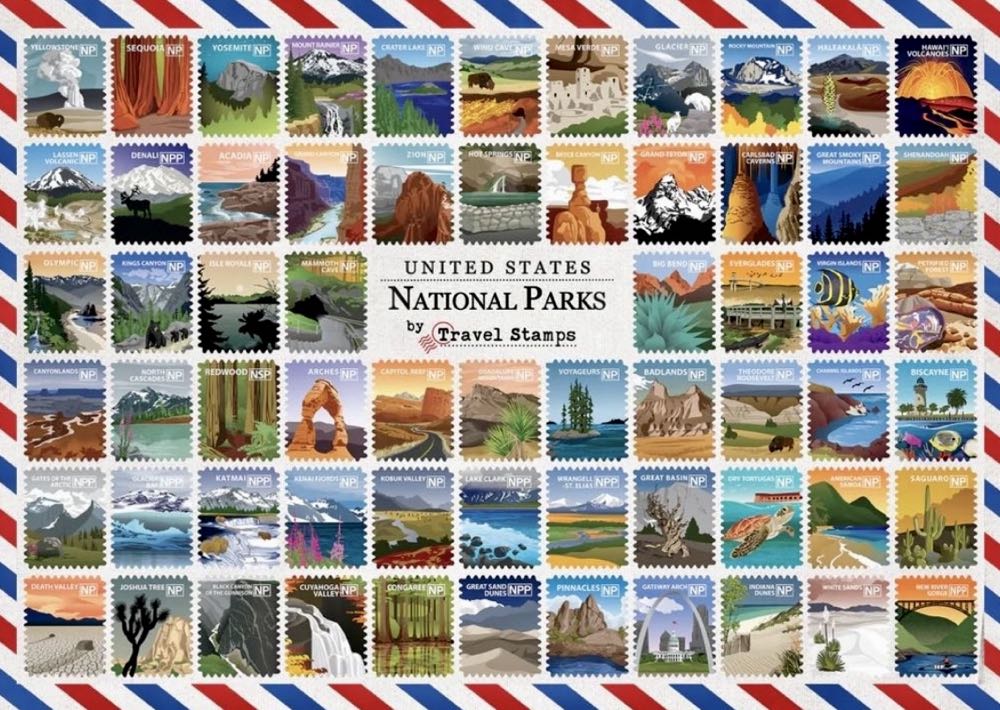 America’s National Parks - MasterPieces puzzle collectible [Barcode 705988723773] - Main Image 2