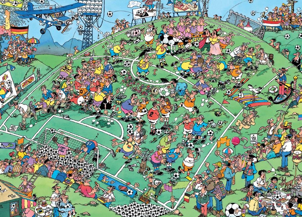 Europa’s Voetbalkampioen - Jumbo puzzle collectible [Barcode 8721017600992] - Main Image 2