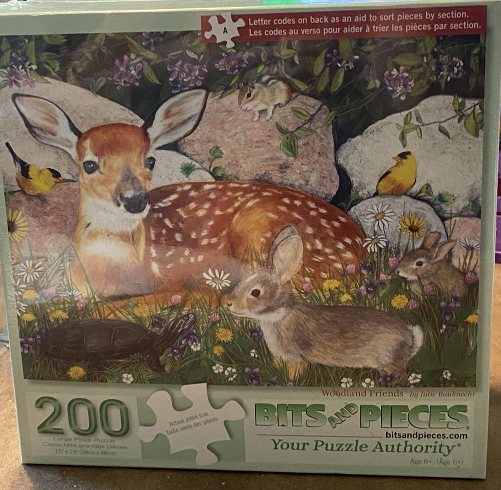Woodland Friends - Bits & Pieces puzzle collectible [Barcode 192949013132] - Main Image 2